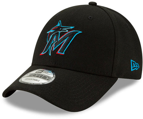 Miami Marlins New Era 9Forty MLB The League Baseball Cap - pumpheadgear, baseball caps