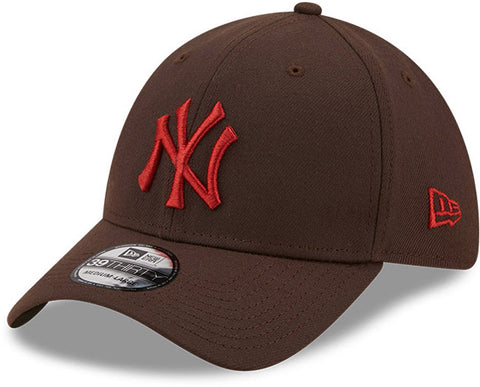 New York Yankees New Era 39Thirty Brown Stretch Baseball Cap - lovemycap