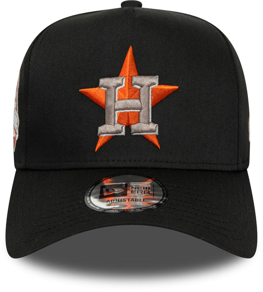 Houston Astros New Era E-Frame Vintage Patch Baseball Cap
