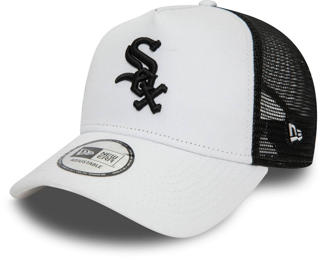 Chicago White Sox New Era League Essential White Trucker Cap - lovemycap