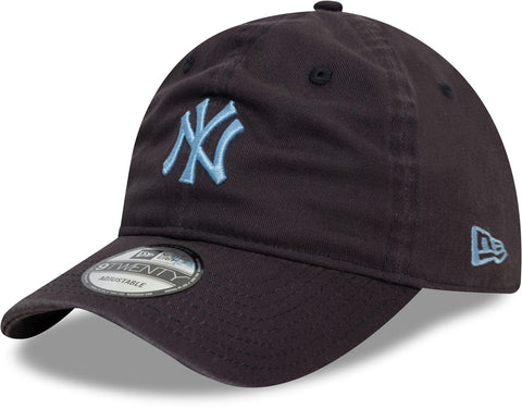 New York Yankees New Era 9Twenty Midi League Essential Navy Baseball Cap - pumpheadgear, baseball caps