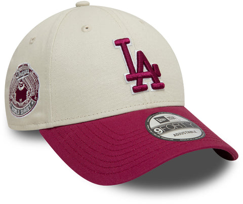 Los Angeles Dodgers New Era 9Forty World Series Patch Baseball Cap