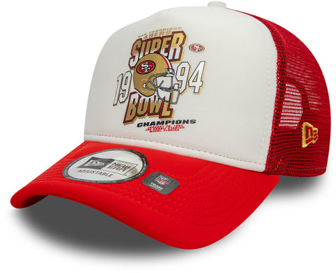 San Francisco 49Ers New Era Superbowl NFL Team Trucker Cap