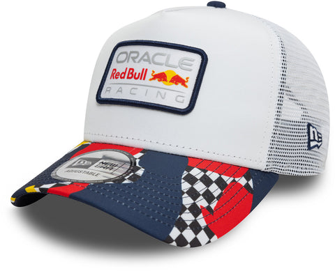 Red Bull Racing F1 New Era Abstract E-Frame Trucker Cap