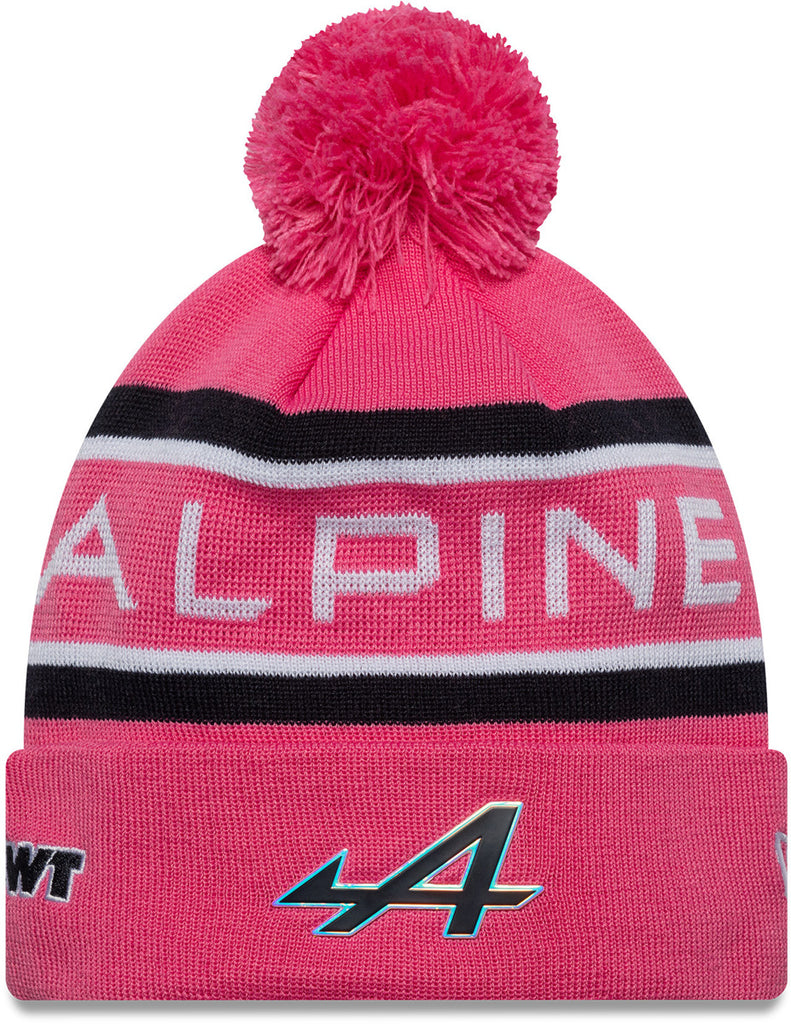 Alpine F1 New Era Driver Pierre Gasly Cuff Knit Bobble Hat