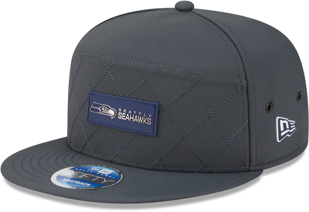 Seattle Seahawks New Era 9Fifty SP NFL Sideline 2025 Cold Weather Snapback Cap