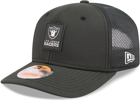 Las Vegas Raiders NFL Sideline 2025 New Era 9Seventy Stretch Snapback Cap