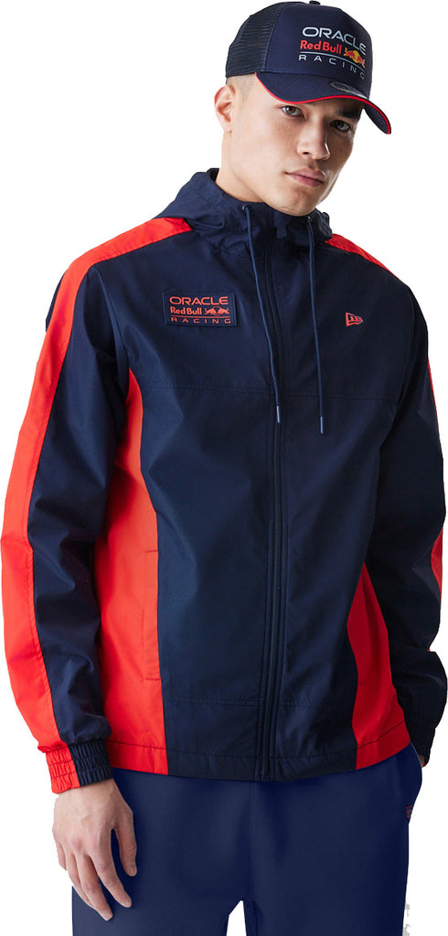 Red Bull Racing New Era Windrunner Hooded Navy Jacket