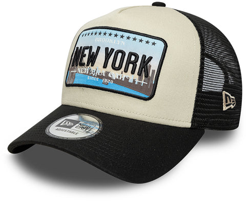 Gorra trucker con placa de matrícula Miami de New Era