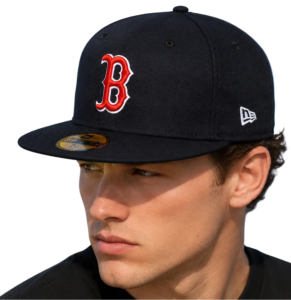 Boston Red Sox New Era 59Fifty AC Performance Team Baseball Cap