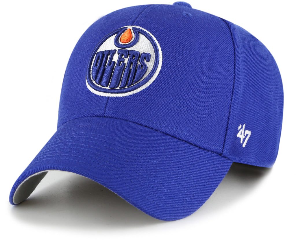 Edmonton Oilers 47 Brand MVP Royal Blue NHL Team Cap - lovemycap