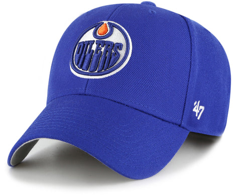 Edmonton Oilers 47 Brand MVP Royal Blue NHL Team Cap