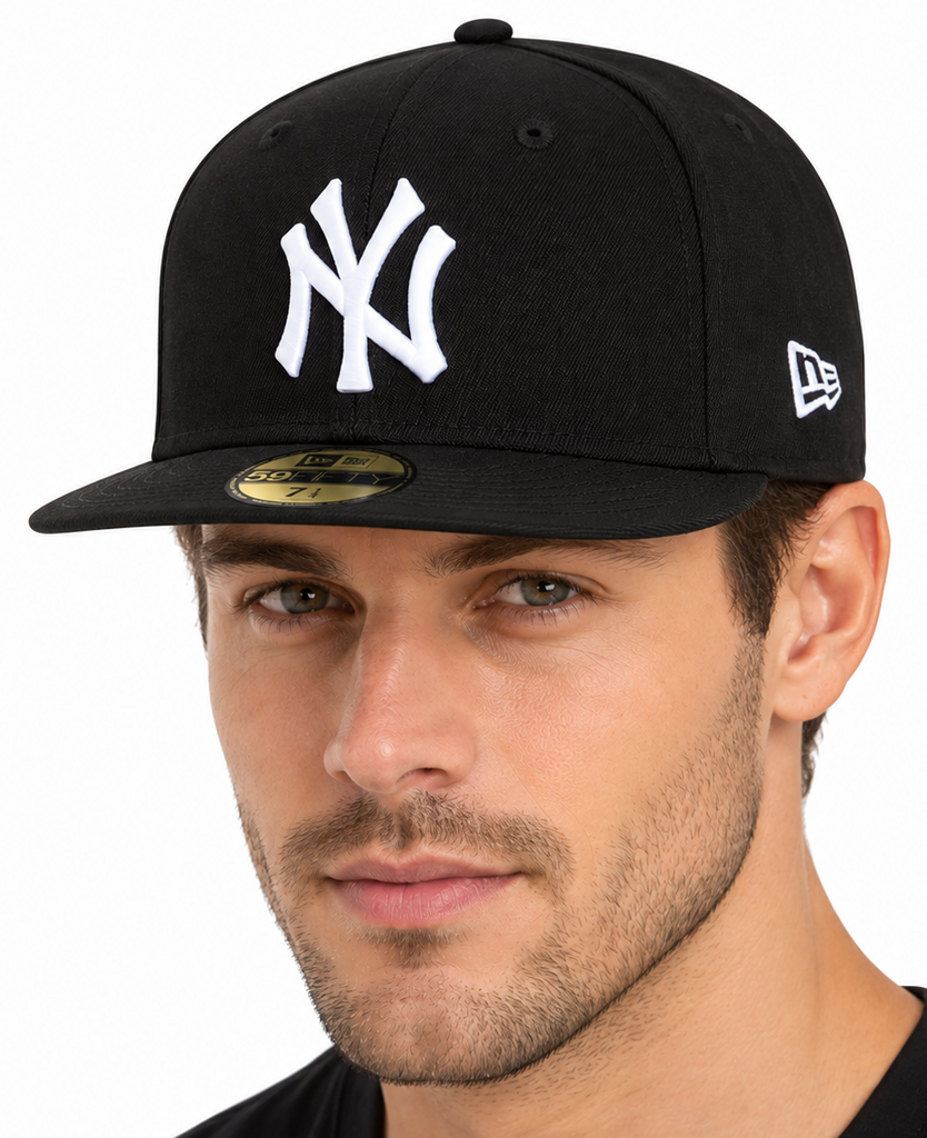 New York Yankees New Era 59Fifty MLB Black Fitted Baseball Cap