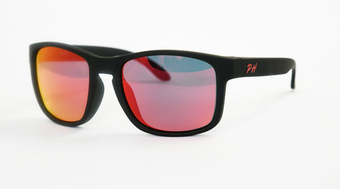 PH Eyewear Ranger Polarised Black/Red Sunglasses