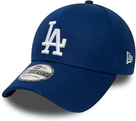 Los Angeles Dodgers New Era 39Thirty League Essential Blue Stretch Baseball Cap - lovemycap