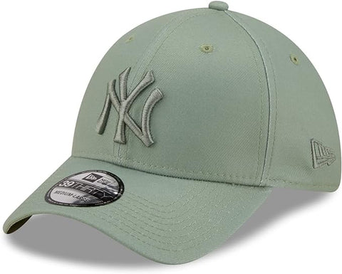 New York Yankees New Era 39Thirty League Essential Jade Stretch Fit Baseball Cap - lovemycap