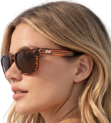 women wearing ph ranger sunglasses in bown