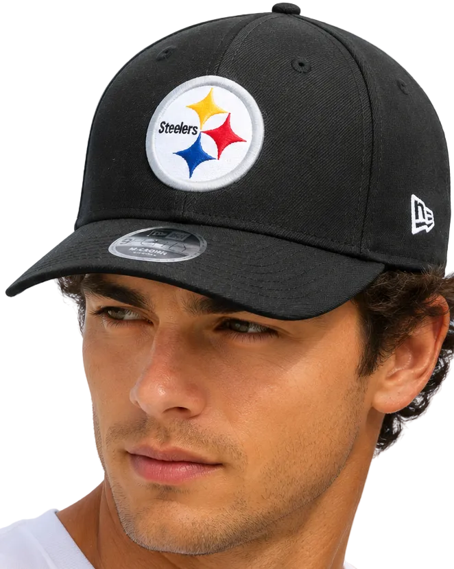 Pittsburgh Steelers NFL Team Cap – New Era 9FORTY M-Crown Adjustable Cap