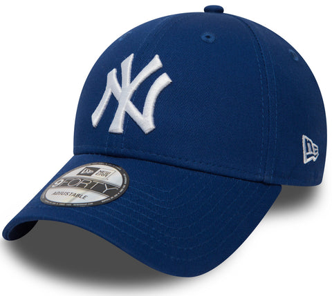 New York Yankees New Era 9Forty League Basic Royal Blue Baseball Cap - lovemycap