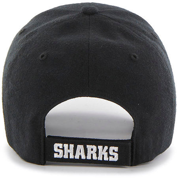 San Jose Sharks 47 Brand MVP Camo Branson NHL Trucker Cap