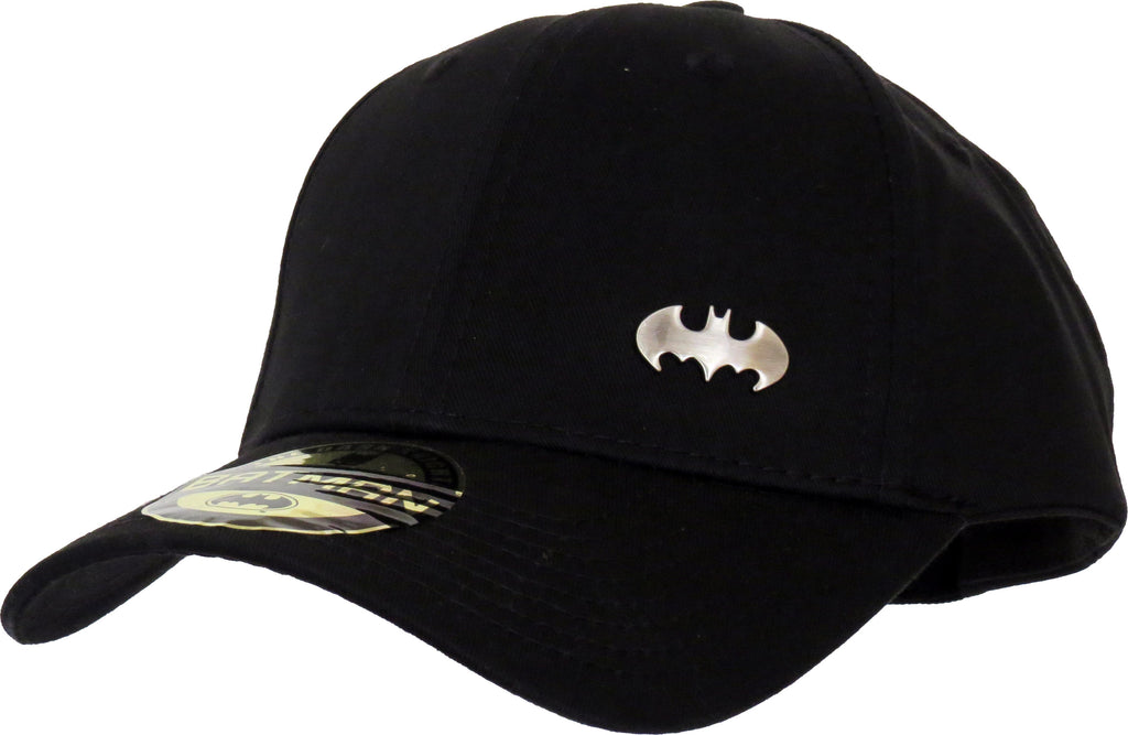 DC Comics Batman Mini Logo Black Adjustable Cap - pumpheadgear, baseball caps