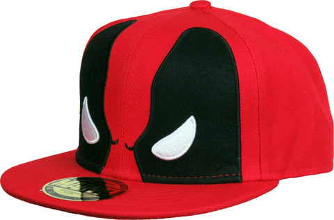 Marvel Comics Deadpool 'Angry Eyes' Snapback Cap - pumpheadgear, baseball caps