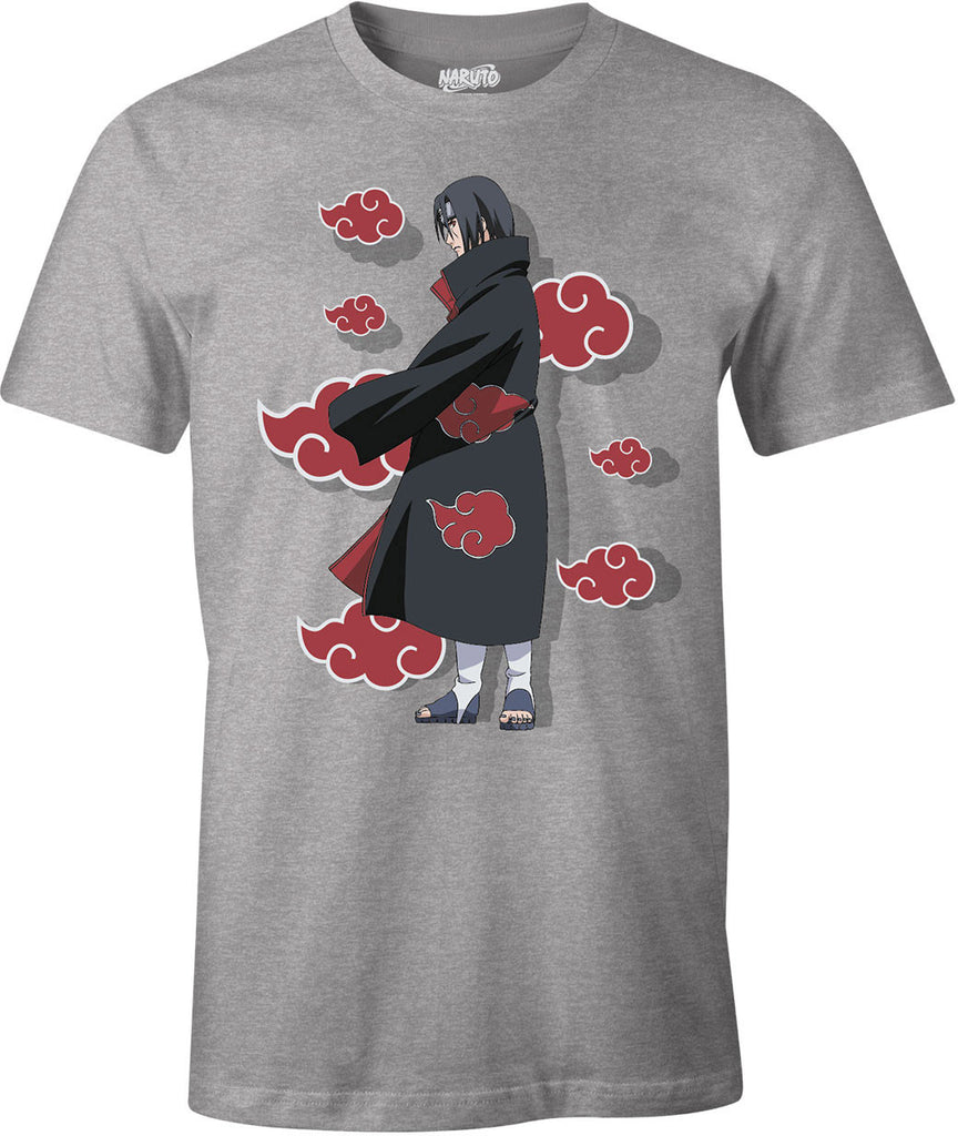 Naruto Itachi Grey T-Shirt - lovemycap
