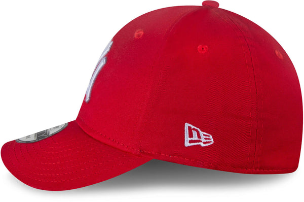 New York Yankees New Era 9Forty League Basic Scarlet Baseball Cap - lovemycap