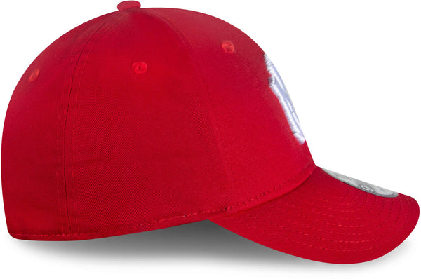 New York Yankees New Era 9Forty League Basic Scarlet Baseball Cap - lovemycap