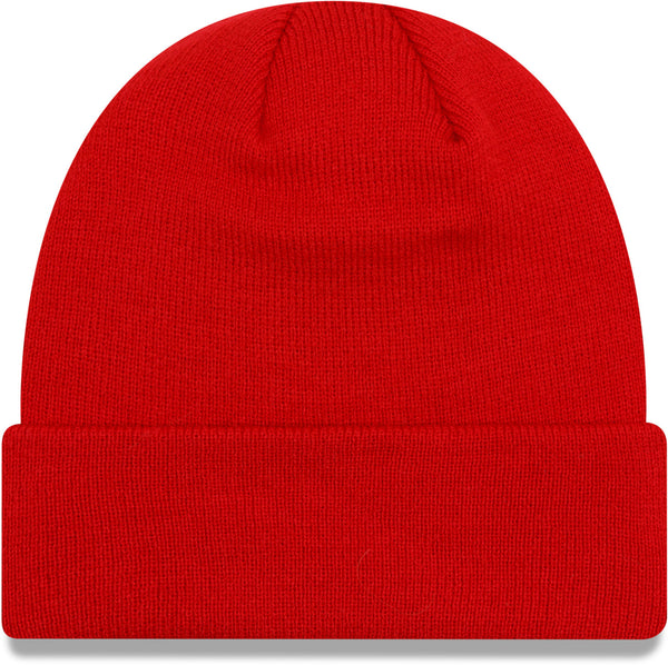 Manchester United FC New Era Core Cuff Scarlet Beanie - lovemycap