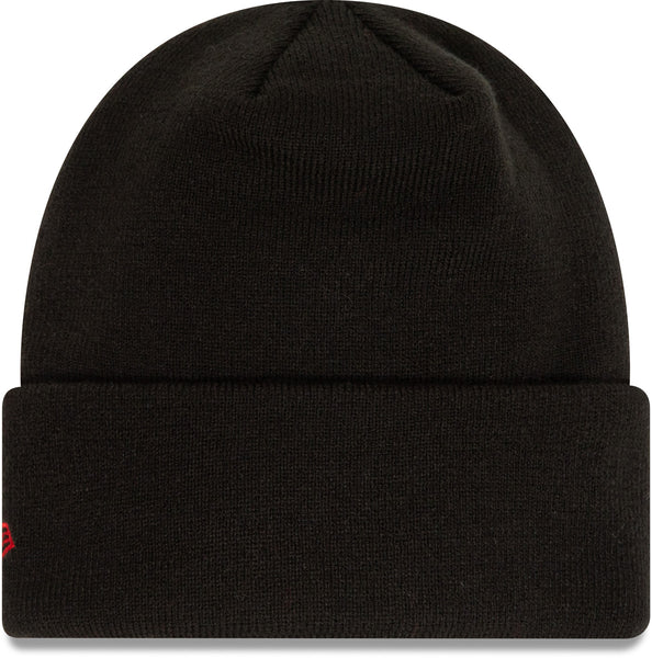 Manchester United FC New Era Core Cuff Black Beanie - lovemycap