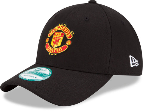 Manchester United FC New Era 9Forty Team Basic Black Cap - pumpheadgear, baseball caps