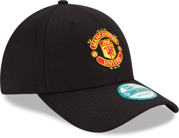 Manchester United FC New Era 9Forty Team Basic Black Cap - pumpheadgear, baseball caps