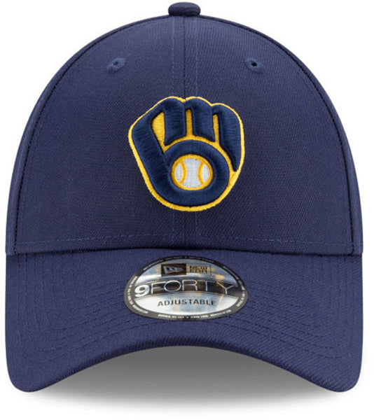 Milwaukee Brewers New Era 9Forty MLB The League Baseball Cap - pumpheadgear, baseball caps
