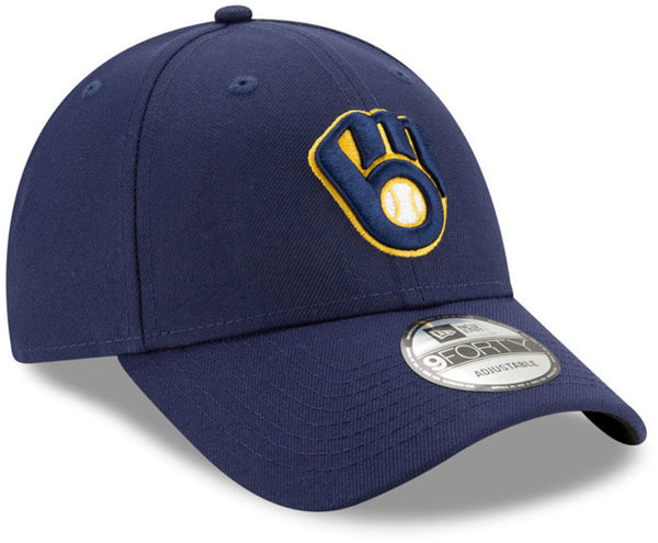 Milwaukee Brewers New Era 9Forty MLB The League Baseball Cap - pumpheadgear, baseball caps