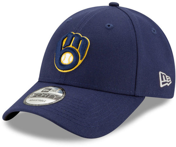 Milwaukee Brewers New Era 9Forty MLB The League Baseball Cap - pumpheadgear, baseball caps