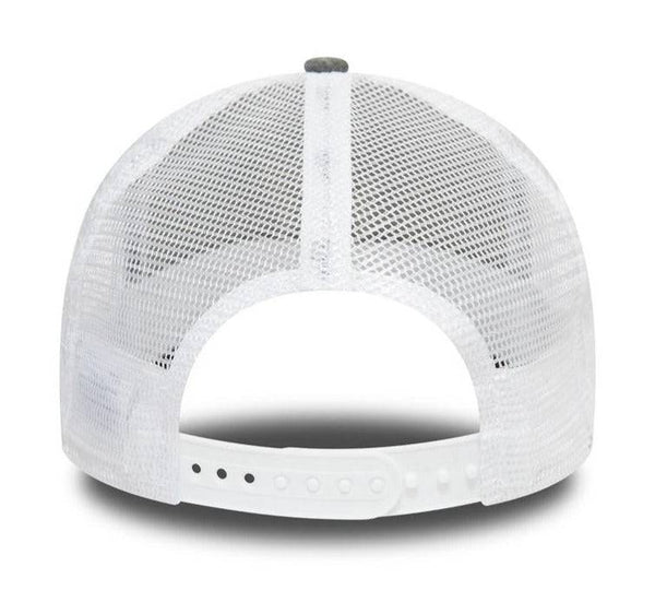 New York Yankees New Era Jersey Grey A-Frame Trucker Cap - lovemycap