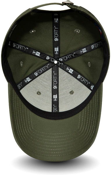 New York Yankees Kids New Era 9Forty League Essential Olive Baseball Cap