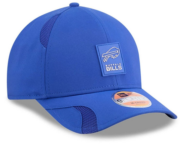 Buffalo Bills NFL Sideline 2025 New Era 9Forty M-Crown Blue Team Cap