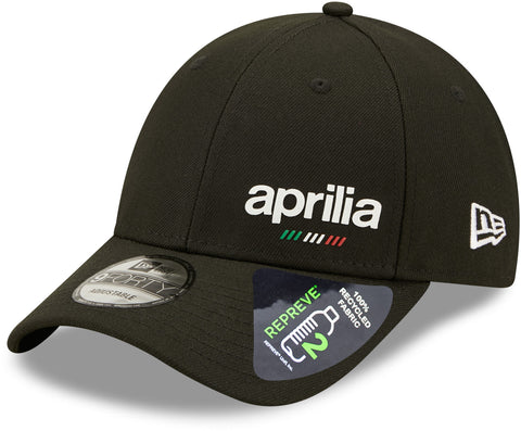Aprilia Racing New Era 9Forty Repreve Flawless Black Cap - lovemycap