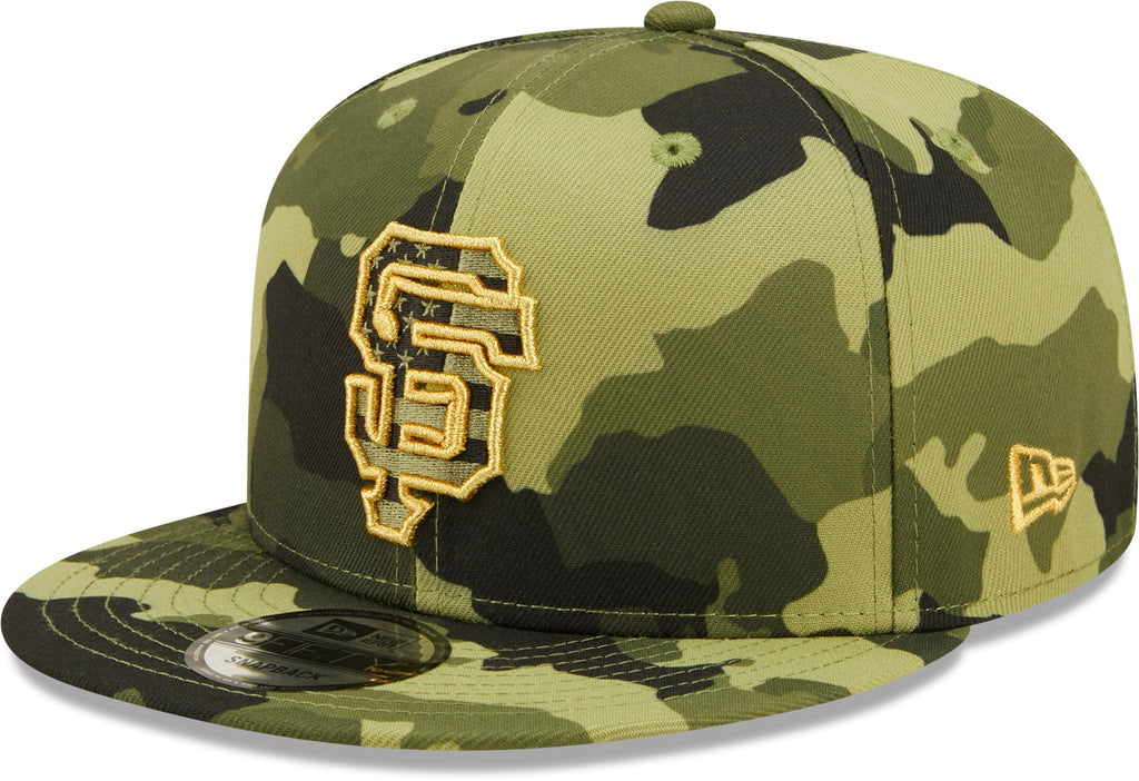 San Francisco Giants New Era 9Fifty MLB 22 Armed Forces Snapback Cap