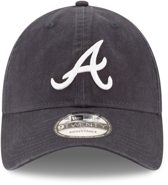 Atlanta Braves New Era 9Twenty MLB Core Classic Navy Baseball Cap - lovemycap