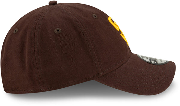 San Diego Padres New Era 9Twenty MLB Core Classic Brown Baseball Cap