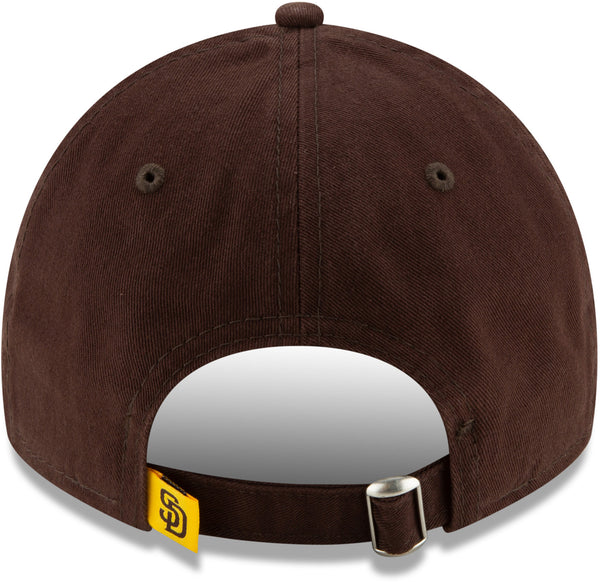 San Diego Padres New Era 9Twenty MLB Core Classic Brown Baseball Cap