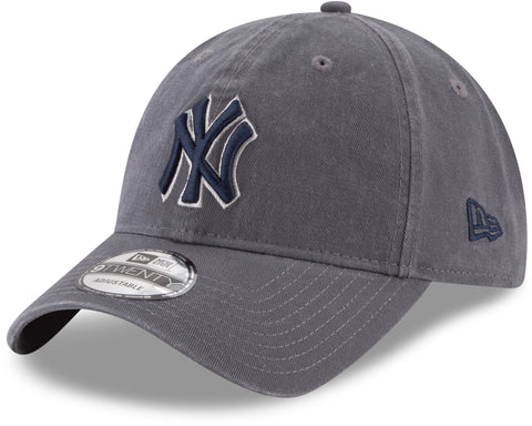 New York Yankees New Era 9Twenty MLB Core Classic Graphite Baseball Cap