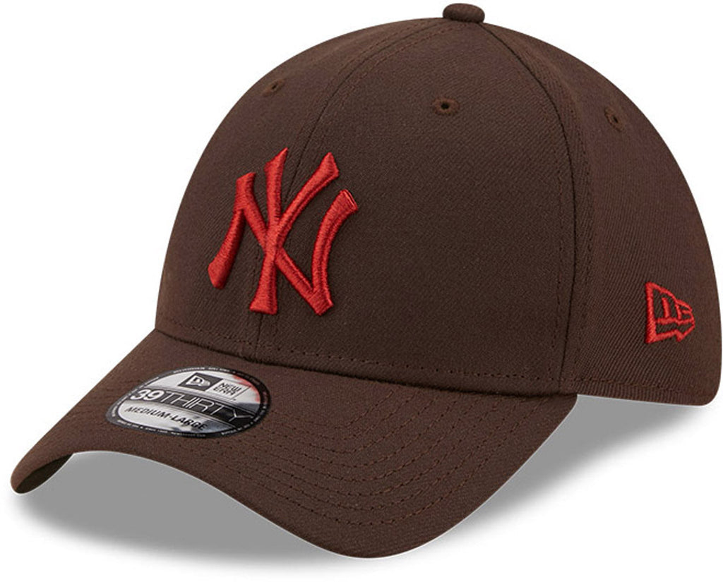 New York Yankees New Era 39Thirty Brown Stretch Baseball Cap - lovemycap