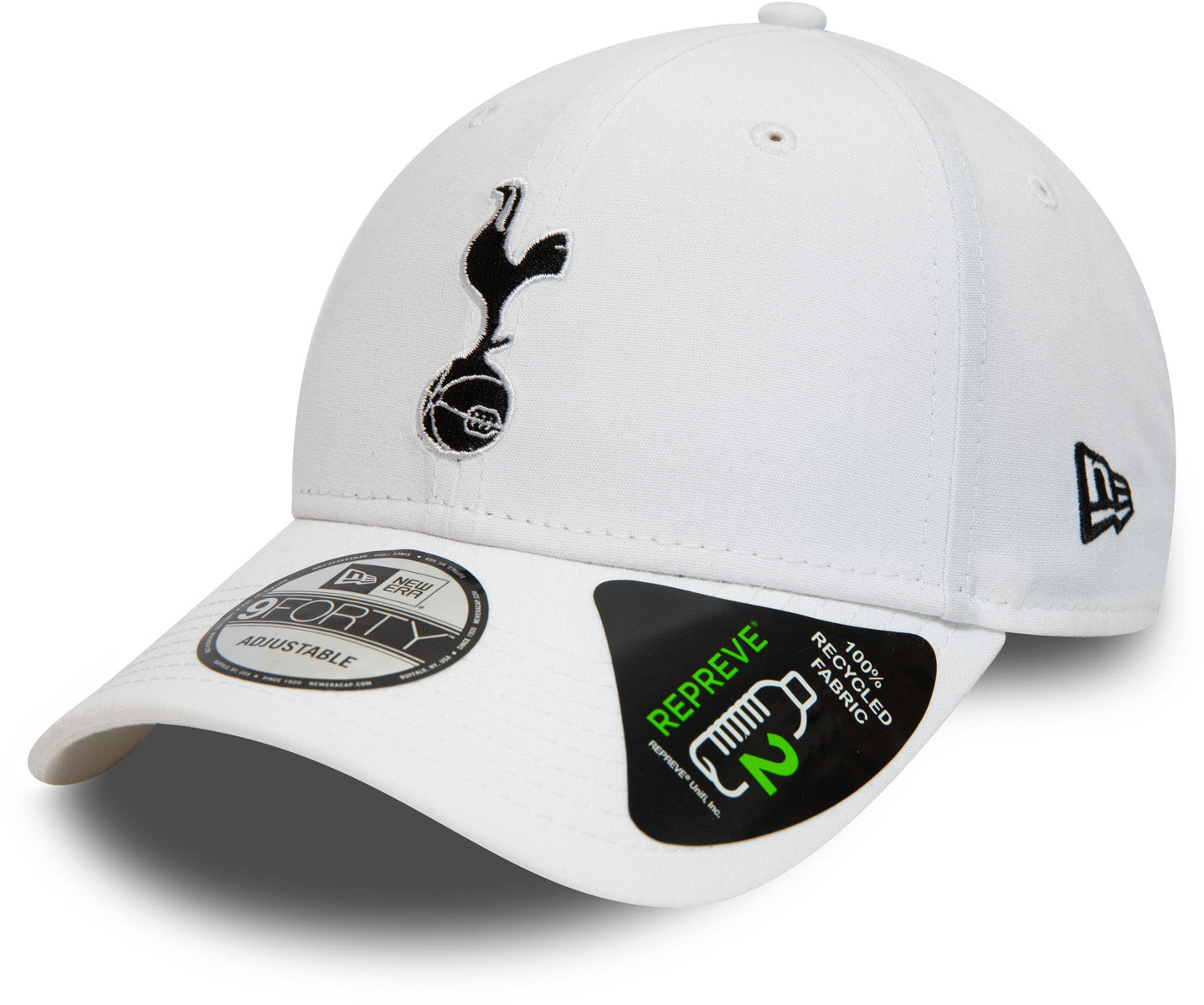New Era Tottenham Hotspur 9Forty Repreve Team Cap - Adjustable Strapback Hat