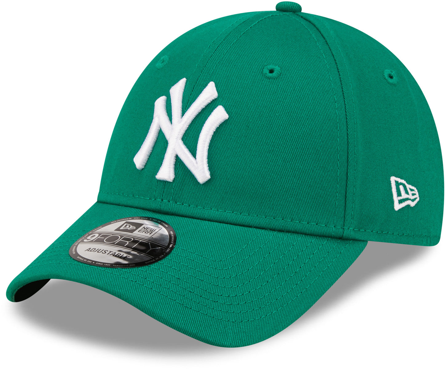 Womens New York Yankees New Era 9Forty Essential Kelly Green Baseball