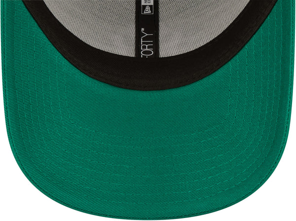 Womens New York Yankees New Era 9Forty Essential Kelly Green Baseball Cap - pumpheadgear, baseball caps