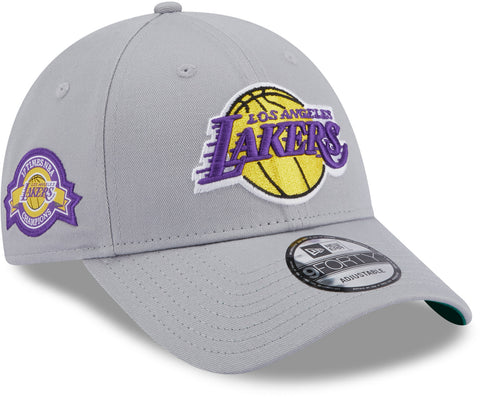 Los Angeles Lakers New Era 9Forty NBA Team Side Patch Cap - lovemycap